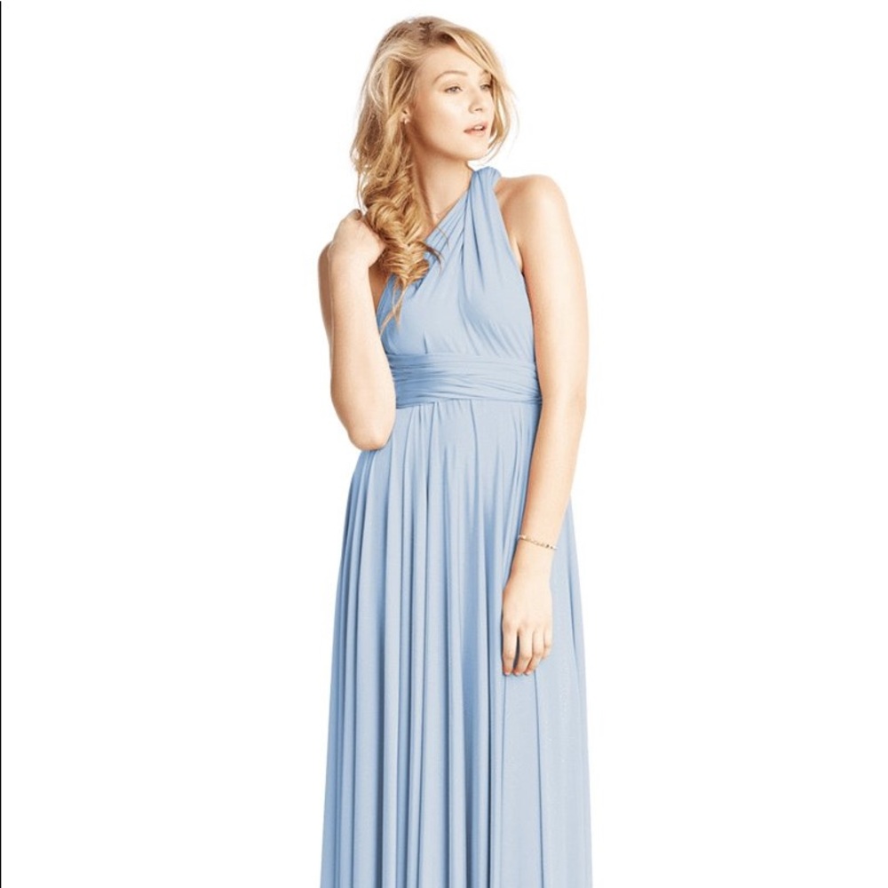 Two Birds bridesmaids dress